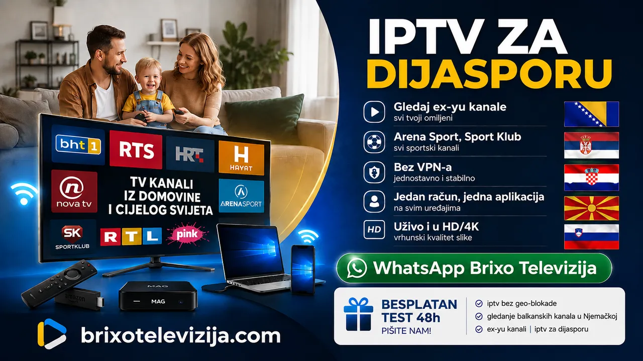 Balkan IPTV u Njemačkoj: Kompletan Vodič za Dijasporu