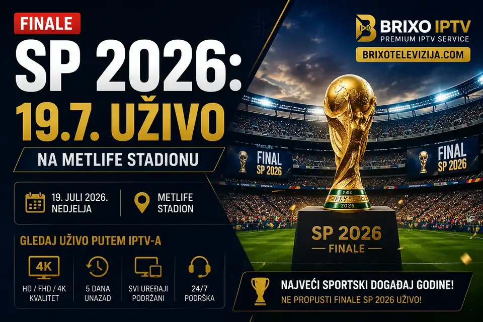 Finale SP 2026: 19.7. na MetLife Stadionu Uživo