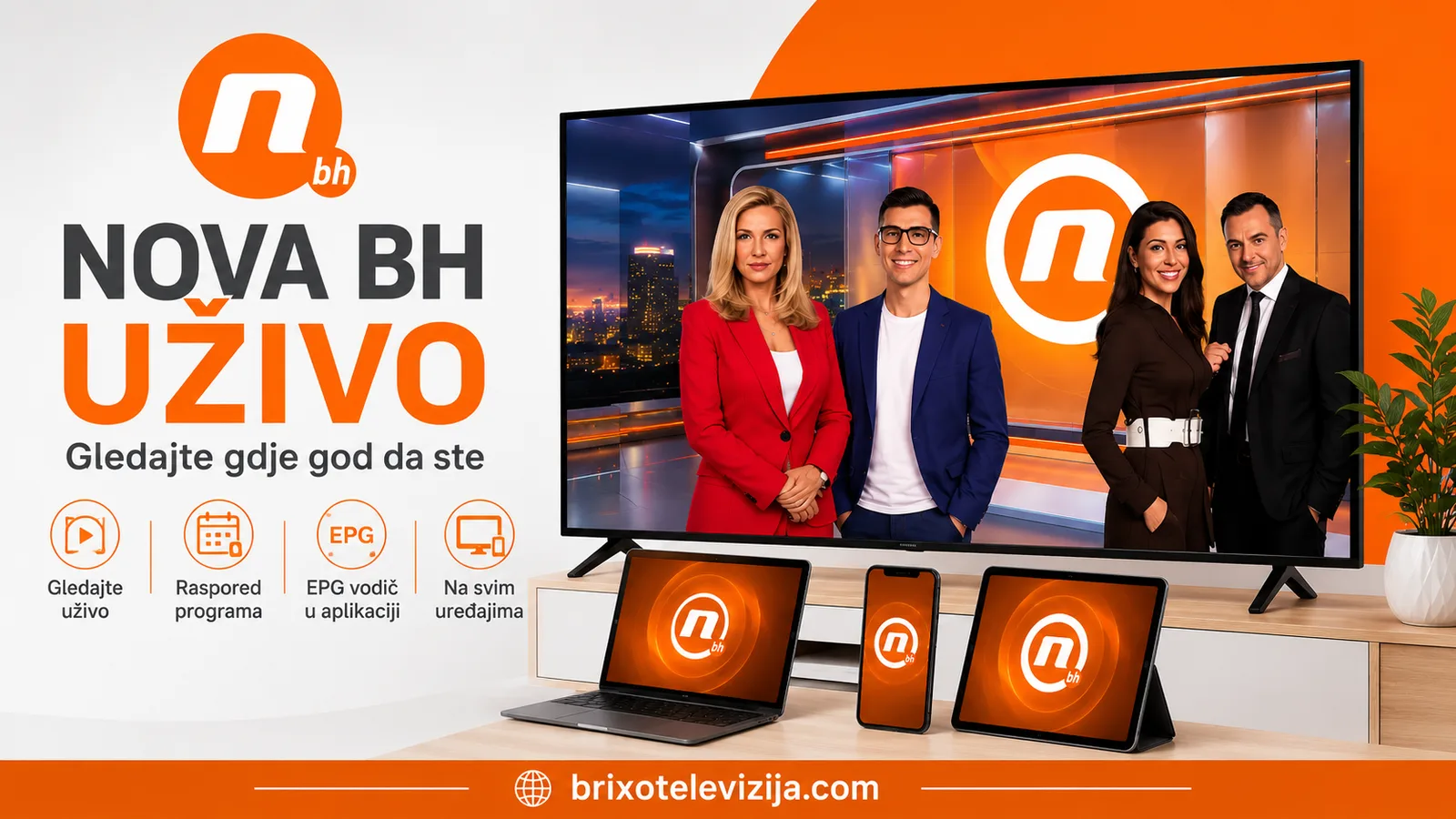 Nova BH program i Nova BH uživo — kako gledati bez kablovske