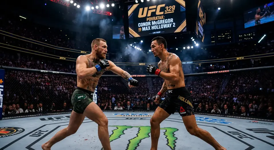 Gdje gledati UFC 329 uživo: Conor McGregor vs. Max Holloway 2 (Ex-Yu prenos)
