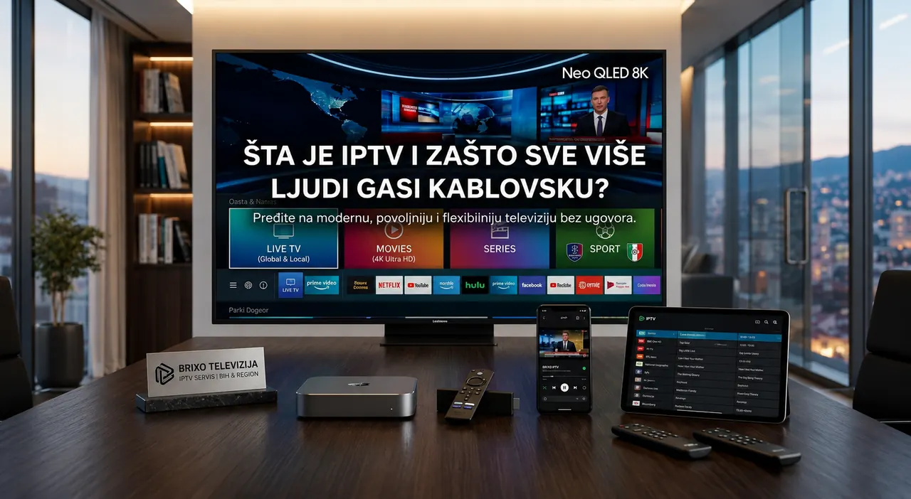 Šta je IPTV i zašto sve više ljudi gasi kablovsku?