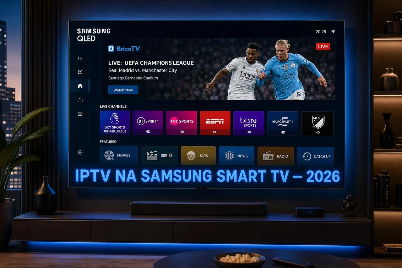 Kako Instalirati IPTV na Samsung Smart TV – 2026 Vodič za Tizen