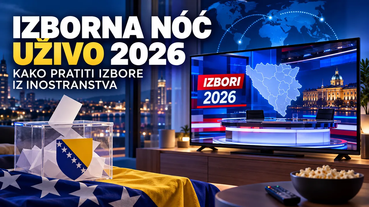 Izborna noć uživo 2026: kako pratiti izbore iz inostranstva