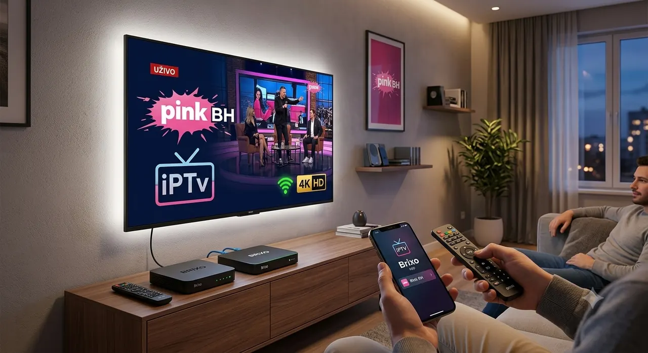 Pink BH Uživo preko IPTV-a – Kompletan Vodič