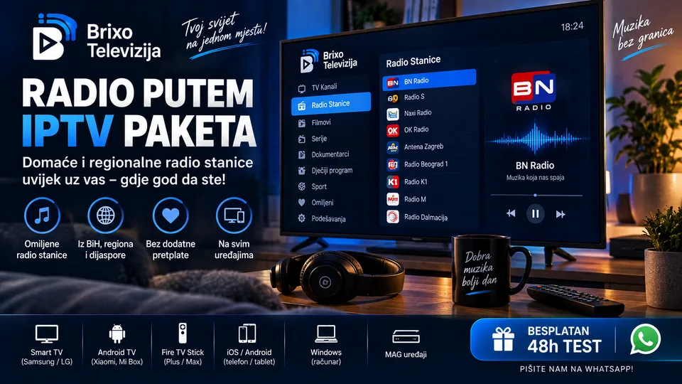 Radio Putem IPTV Paketa: Skrivena Pogodnost