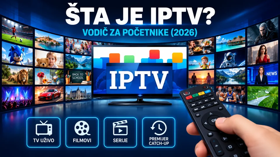 Šta je IPTV? Vodič za početnike (2026)