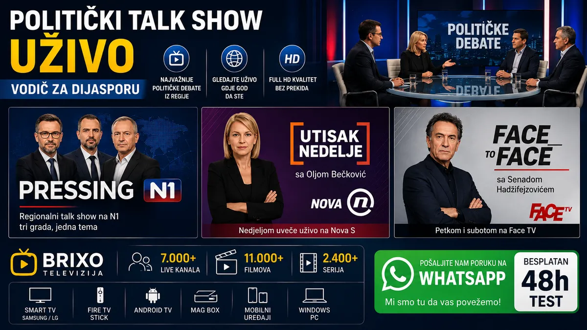 Politički Talk Show Uživo: Vodič za Dijasporu