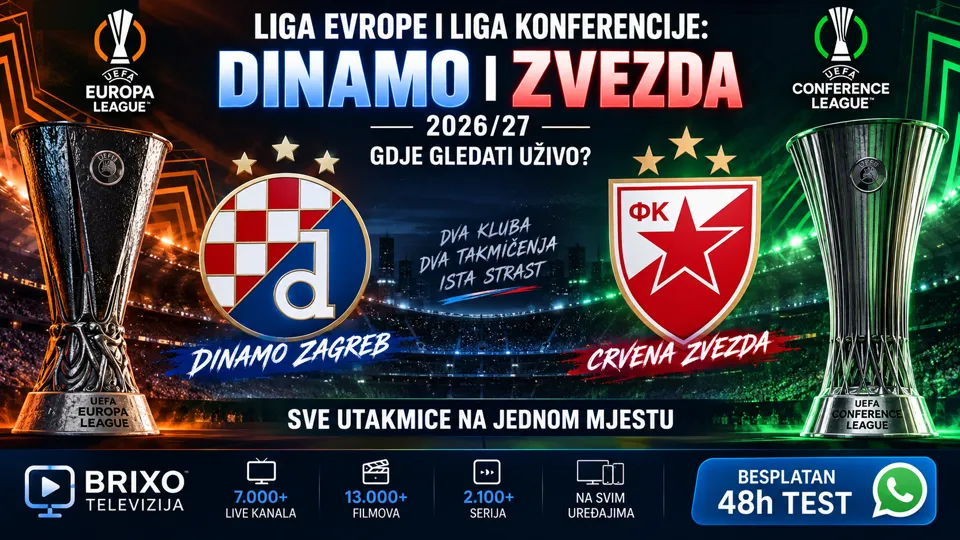 Liga Evrope i Liga Konferencije: Dinamo i Zvezda 2026/27