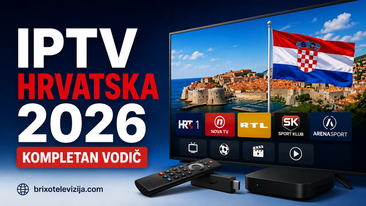 IPTV Hrvatska 2026: Kompletan vodič