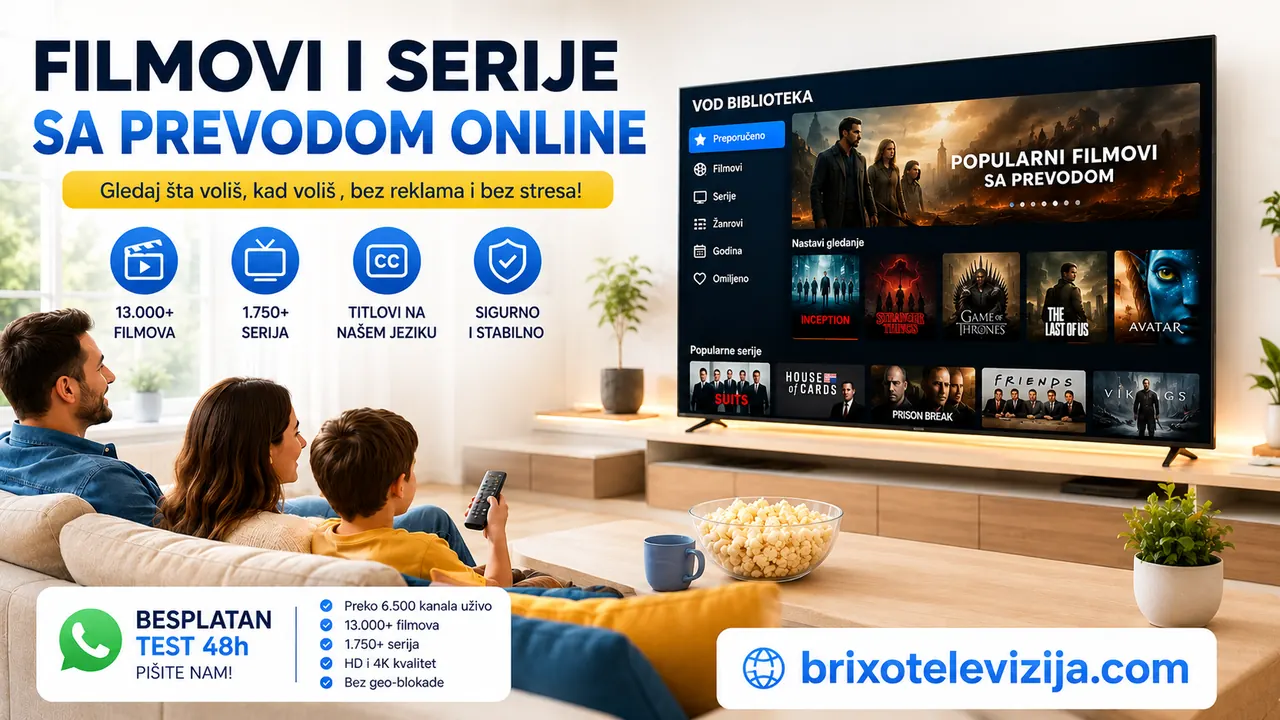 Filmovi i Serije sa Prevodom Online – Gdje Gledati