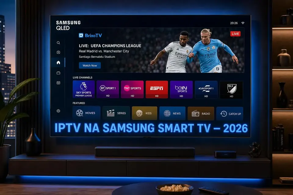 Kako Instalirati IPTV na Samsung Smart TV – 2026 Vodič za Tizen