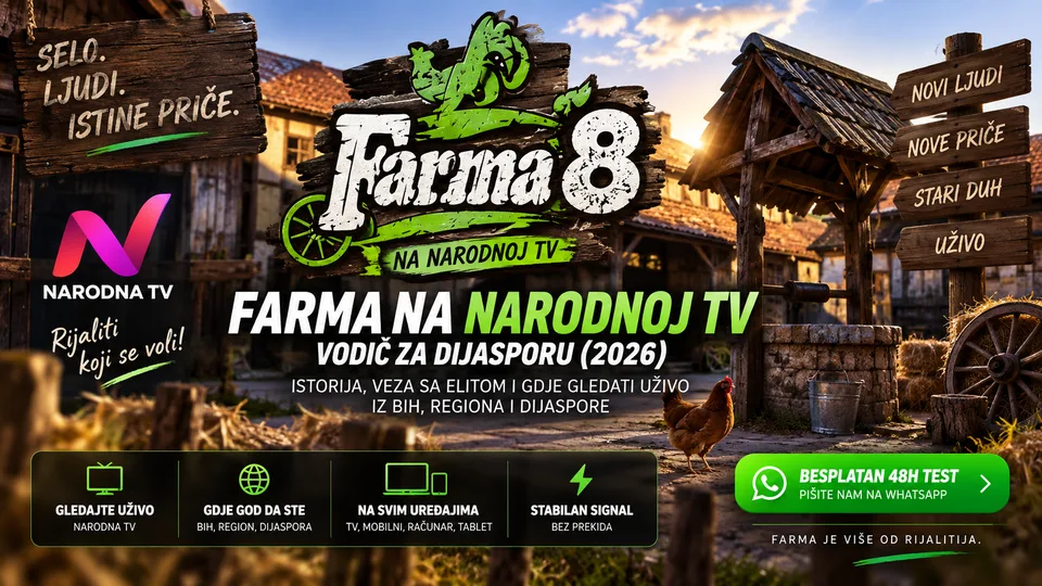 Farma na Narodnoj TV: Vodič za Dijasporu (2026)